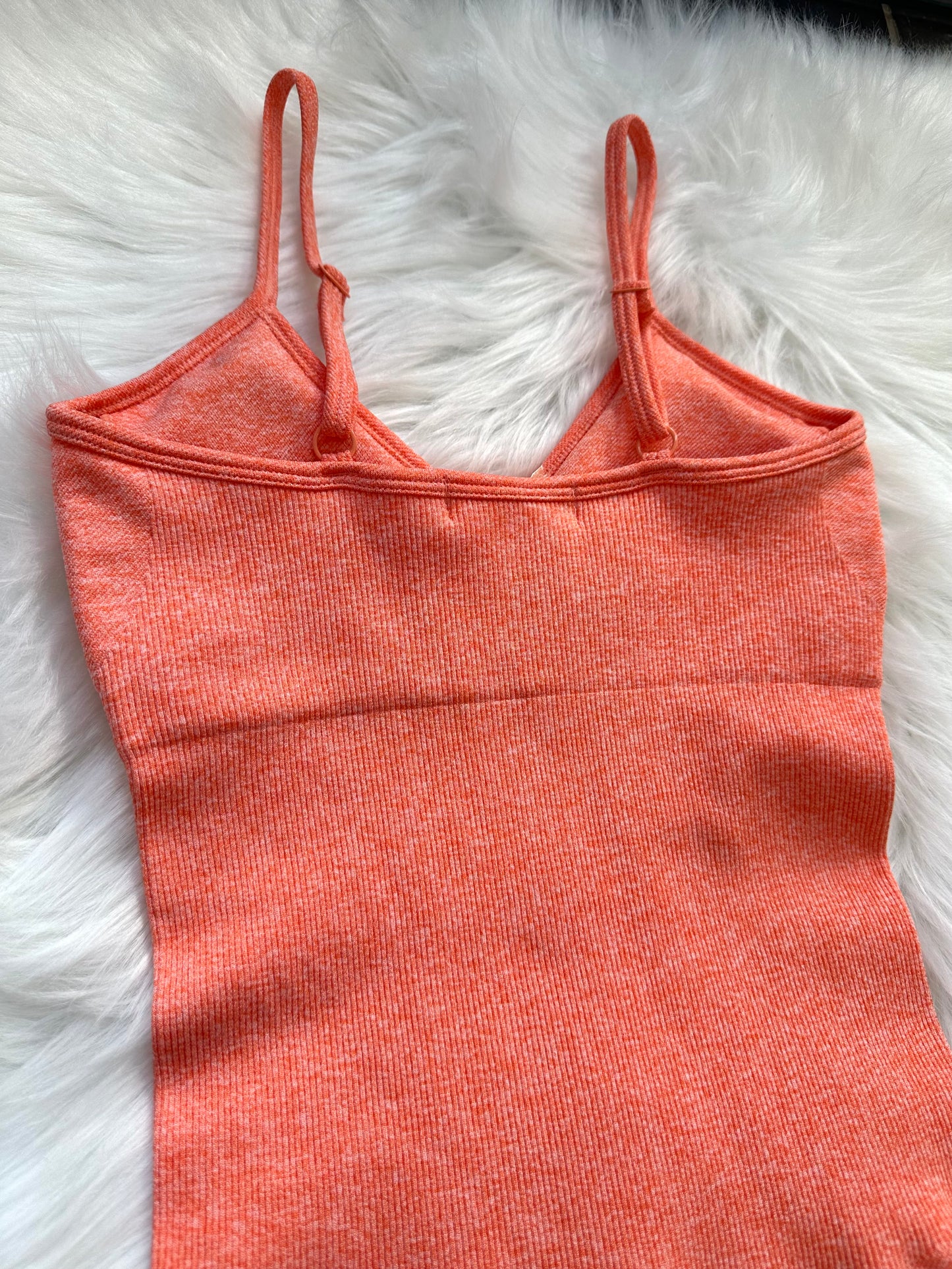 Structured unitard - salmon