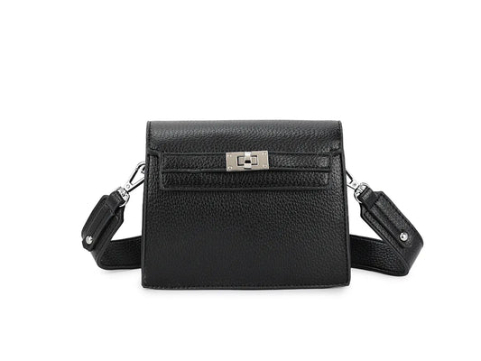 Black square crossbody bag