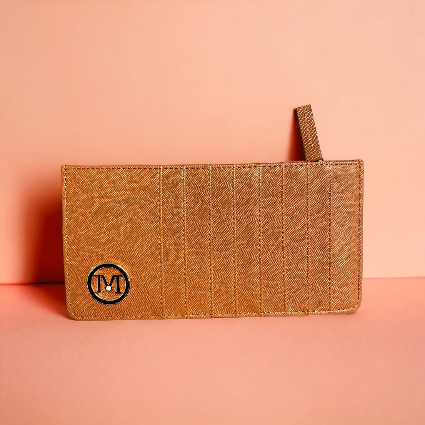 Tan card holder