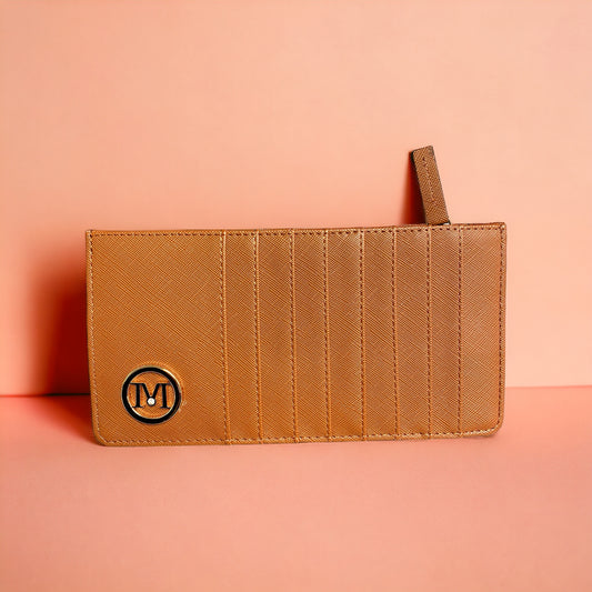 Tan card holder